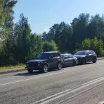 В Республике Алтай водитель устроил массовое ДТП, собрав паровозик из иномарок