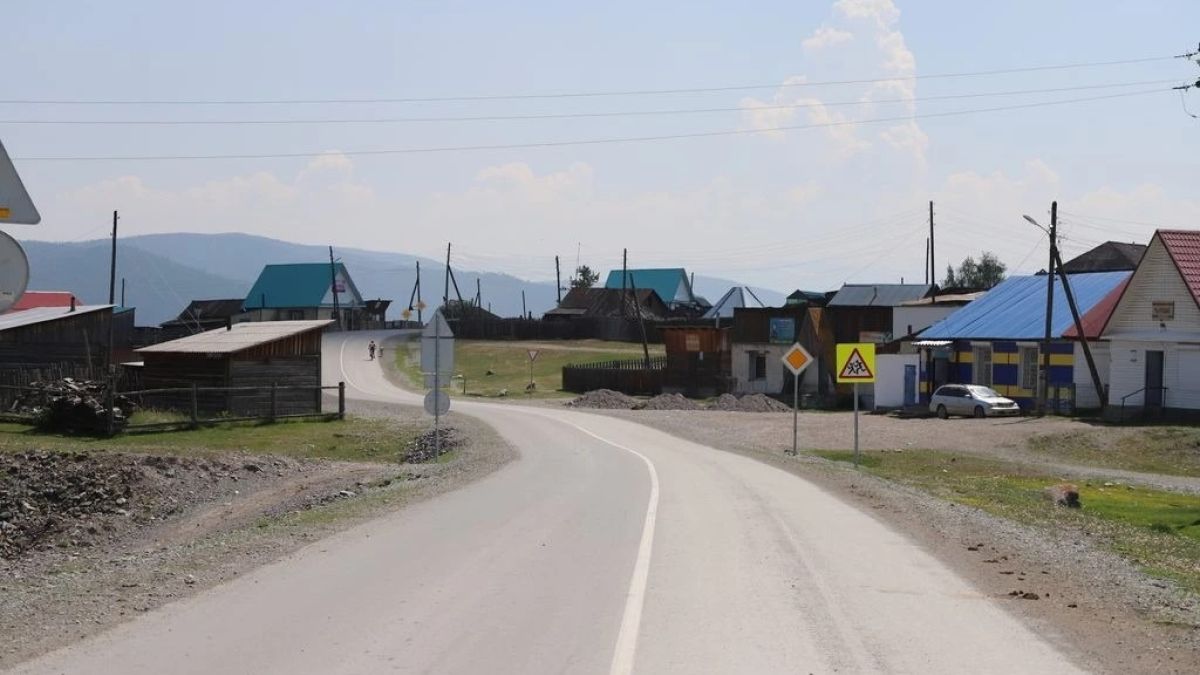 Дорога в Республике Алтай
