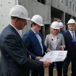 Новый корпус офтальмологической больницы в Барнауле готов почти наполовину