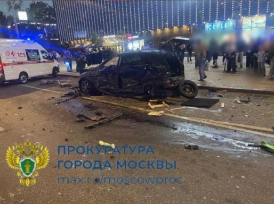 Авария произошла в Юго-Западном административном округе