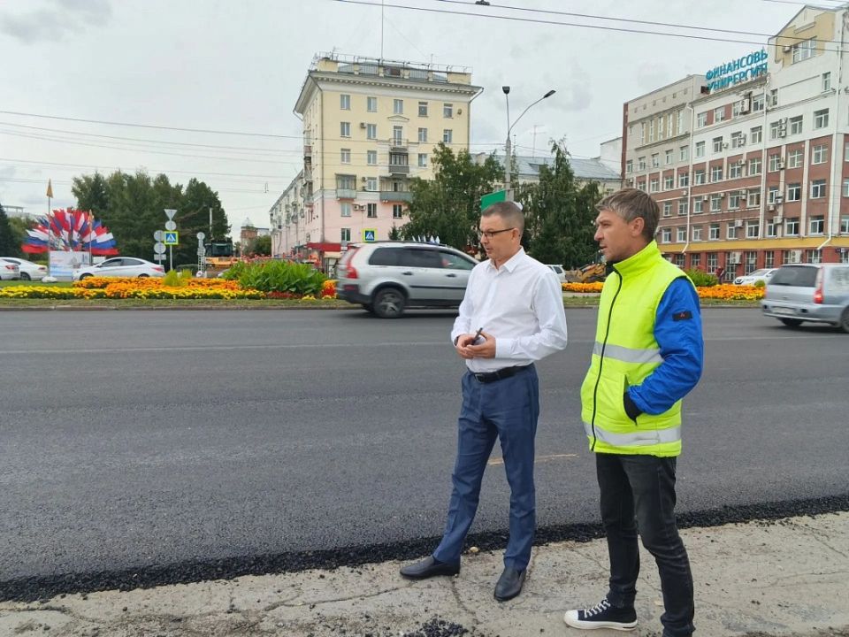 Ремонт проспекта Ленина в Барнауле