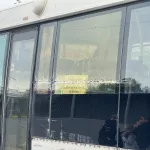 Троллейбус столкнулся с автобусом в центре Барнаула