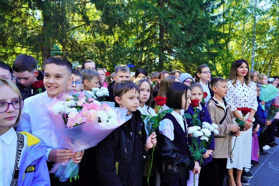 1 Сентября в школах Барнаула