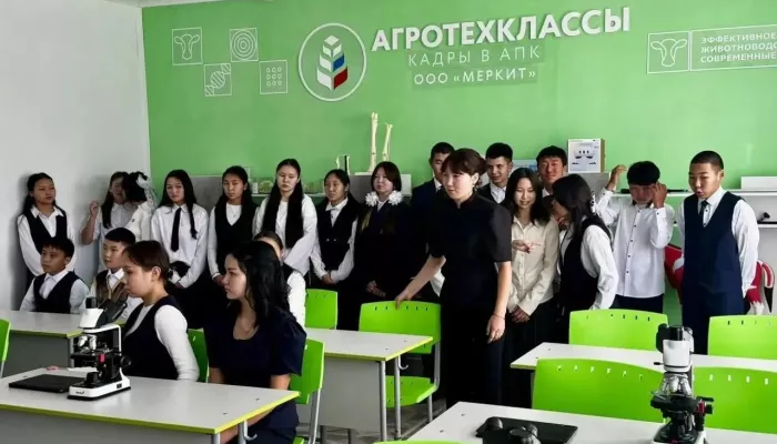 В Республике Алтай открылся первый агротехнологический класс