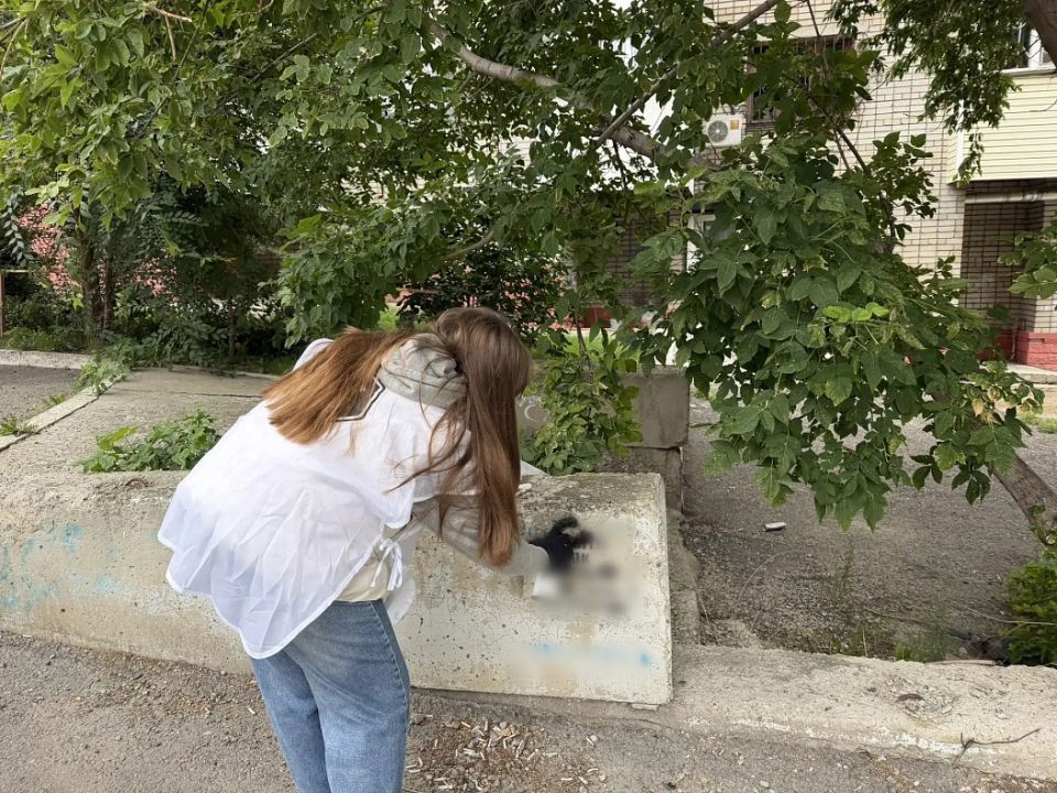 Двадцать надписей в рамках антинаркотической акции закрасили на улицах Железнодорожного района