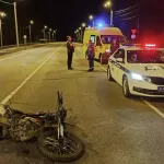 Мотоциклист вылетел с дороги и разбился насмерть под Бийском