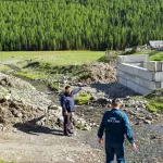 Глава Улаганского района проверил ход строительства объектов в селе Паспарта