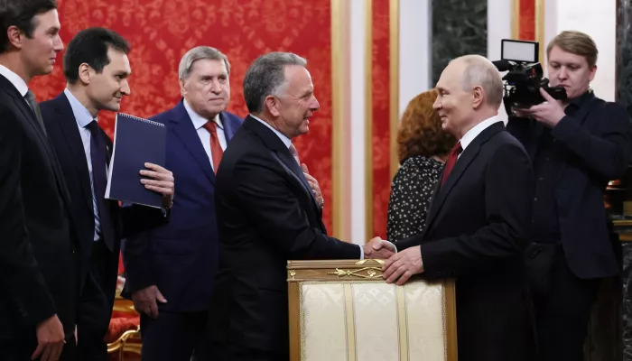 Путин в Кремле провел переговоры с Уиткоффом и Кушнером