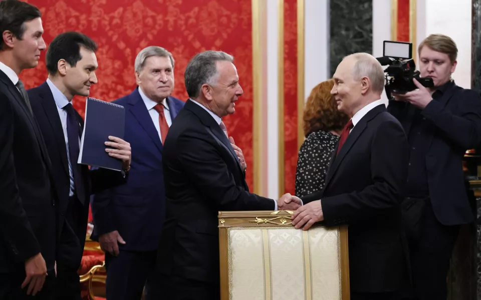 Путин в Кремле провел переговоры с Уиткоффом и Кушнером
