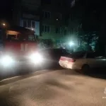 Пожар произошел на первом этаже девятиэтажки в Барнауле