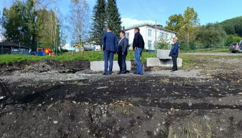 В Майминском сельском поселении проверили объекты ремонта и строительства