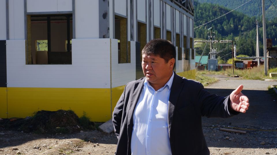 Строительство нового детского сада в Чибите 