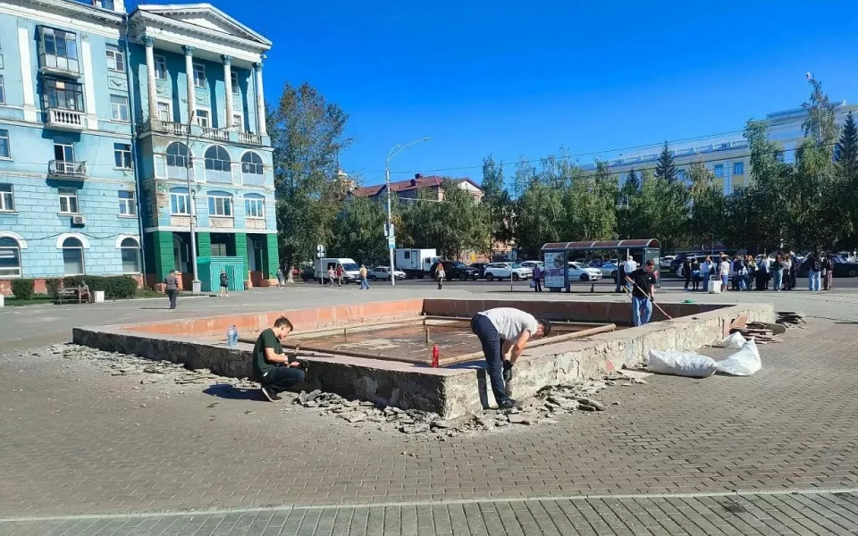 В Барнауле отремонтируют фонтаны у ТЦ Россия и на Молодежной