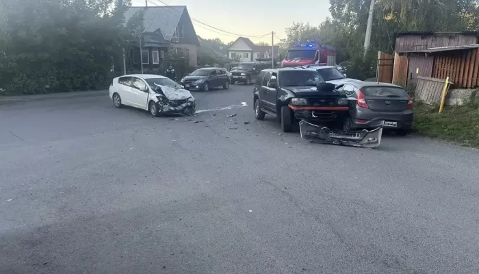 Массовое ДТП произошло в Горно-Алтайске: пострадали четверо детей