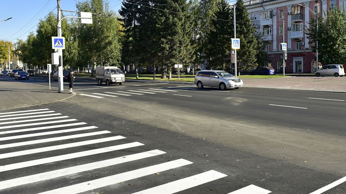 Приемка отремонтированной части проспекта Ленина