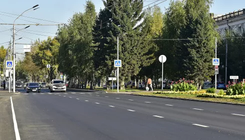 Ремонт проспекта Ленина в Барнауле продолжится в 2027 году