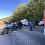 Водитель Toyota попал в больницу с переломом и сотрясением после ДТП в Горно-Алтайске
