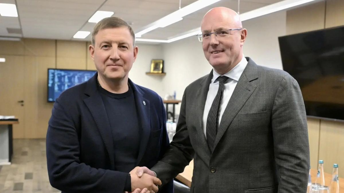 Андрей Турчак и Дмитрий Чернышенко