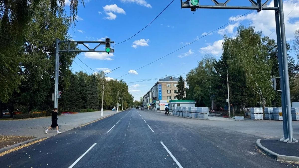 Новые светофоры в Бийске