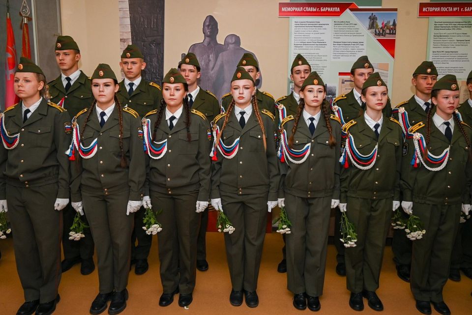 Открытие мемориальной экспозиции, посвященной герою СВО