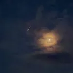 Космическую медузу и вспышки от ракеты сняли на видео в Алтайском крае