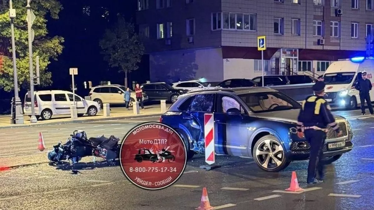 Авария произошла в Новоспасском переулке