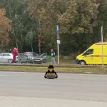 23-летняя девушка пострадала в ДТП на улице Попова в Барнауле. Фото