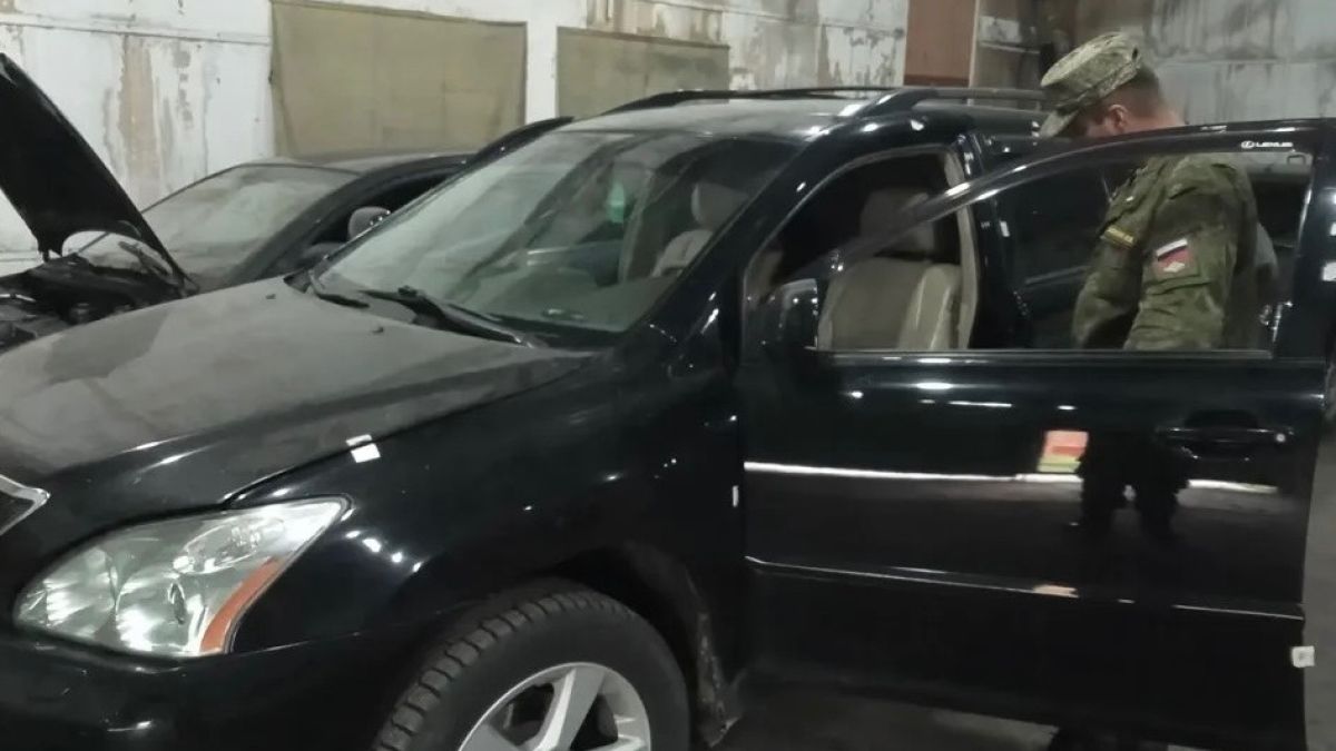Изъятый автомобиль