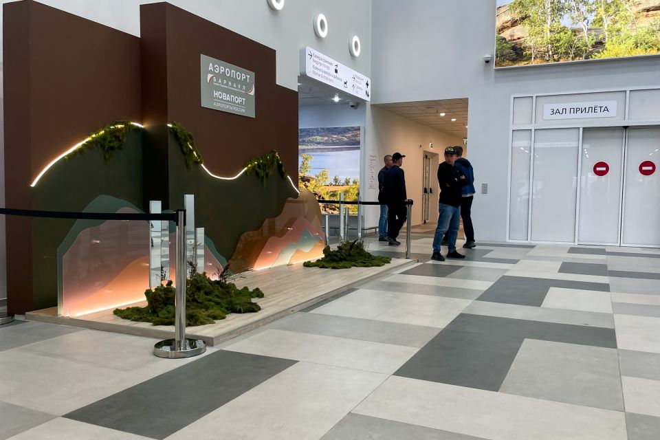 Новый терминал барнаульского аэропорта