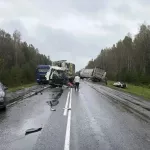 Два водителя фур погибли в жестком ДТП на сибирской трассе. Фото
