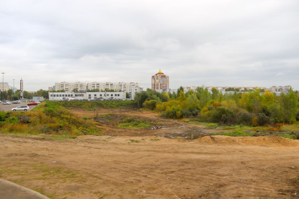 Овраг в парке на ул. Шумакова, 9