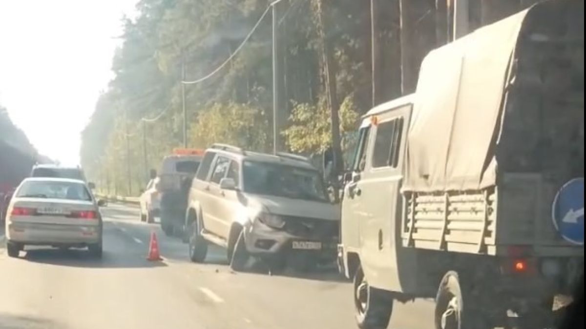 ДТП на шоссе Ленточный бор