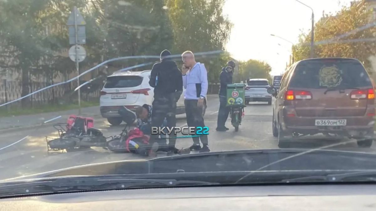 ДТП на улице Петра Сухова