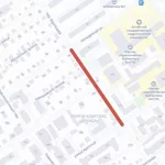 Часть переулка Ядринцева в Барнауле полностью перекрыли на три недели