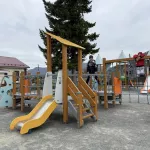 В трех селах Республики Алтай установили новые детские площадки