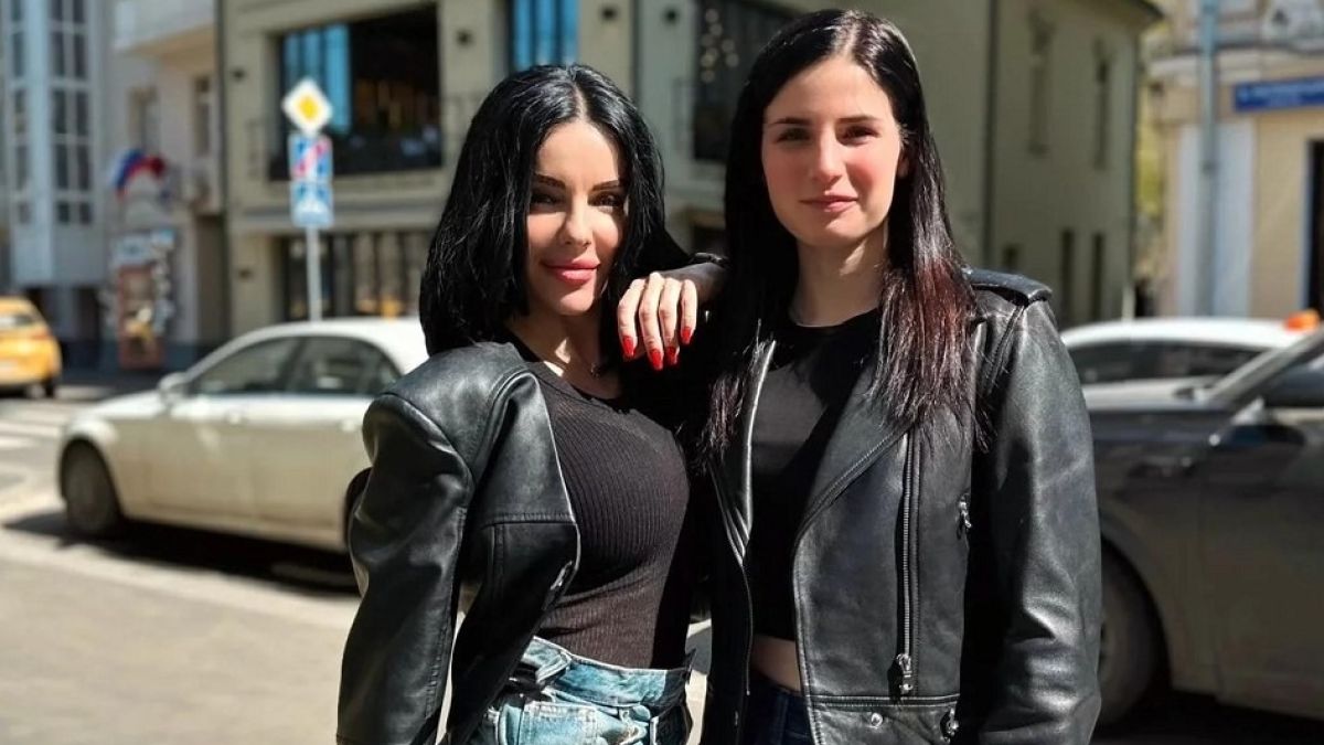 Юлия Волкова с дочерью
