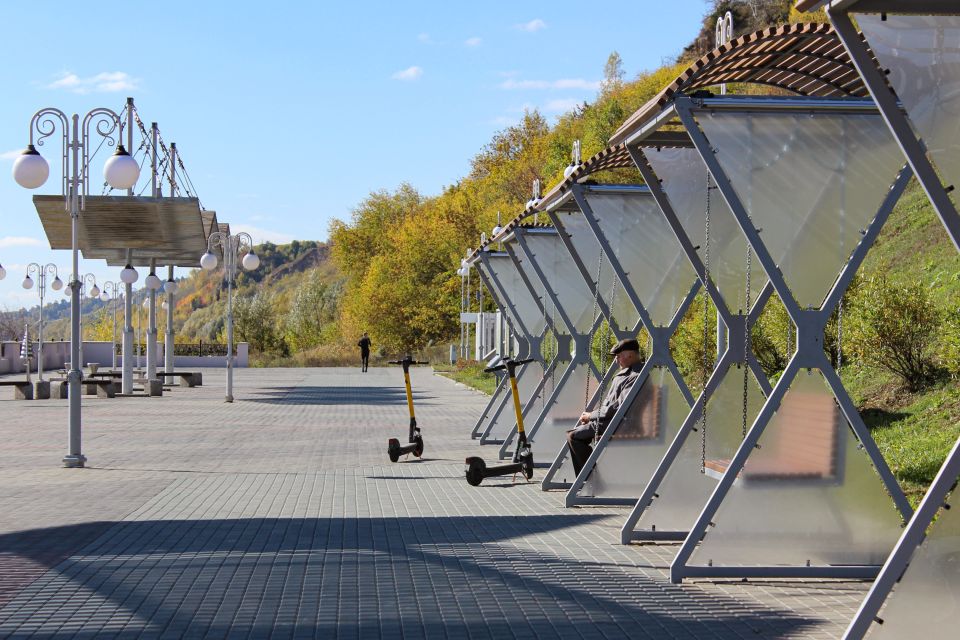 Осенняя набережная Барнаула