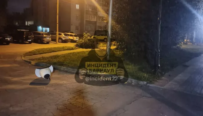 Ломали фонари и перевернули лавочки: хулиганы устроили погром на аллее в Барнауле