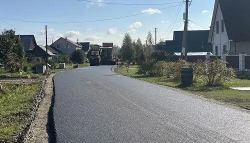 В Барнауле отремонтировали дороги в частном секторе и сельской местности