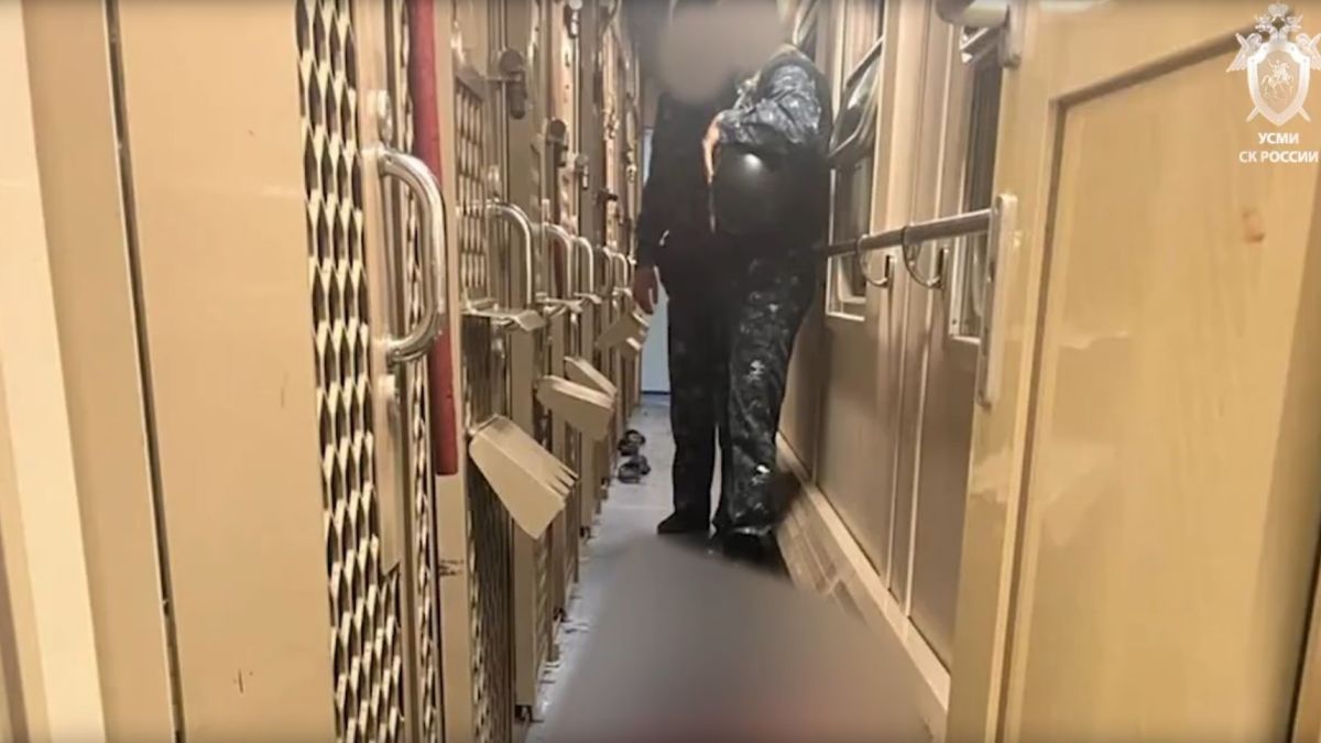 В поезде, где произошло нападение
