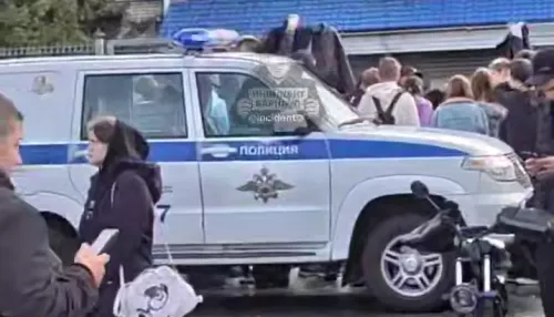 В Алтайском политехническом колледже произошла эвакуация