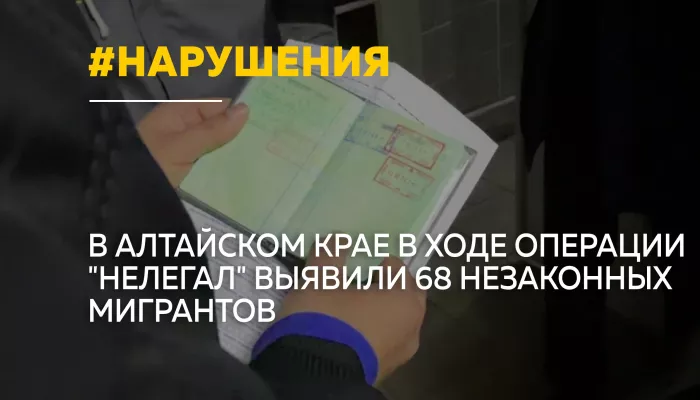 Почти 400 нарушений миграционного законодательства выявили в Алтайском крае