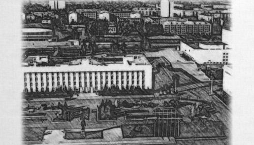 Барнаульский хронограф: первая женская гимназия и памятник Ленину