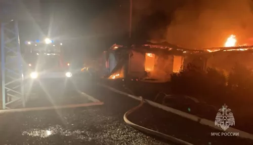 Ночной пожар оставил село в Алтайском крае без школы