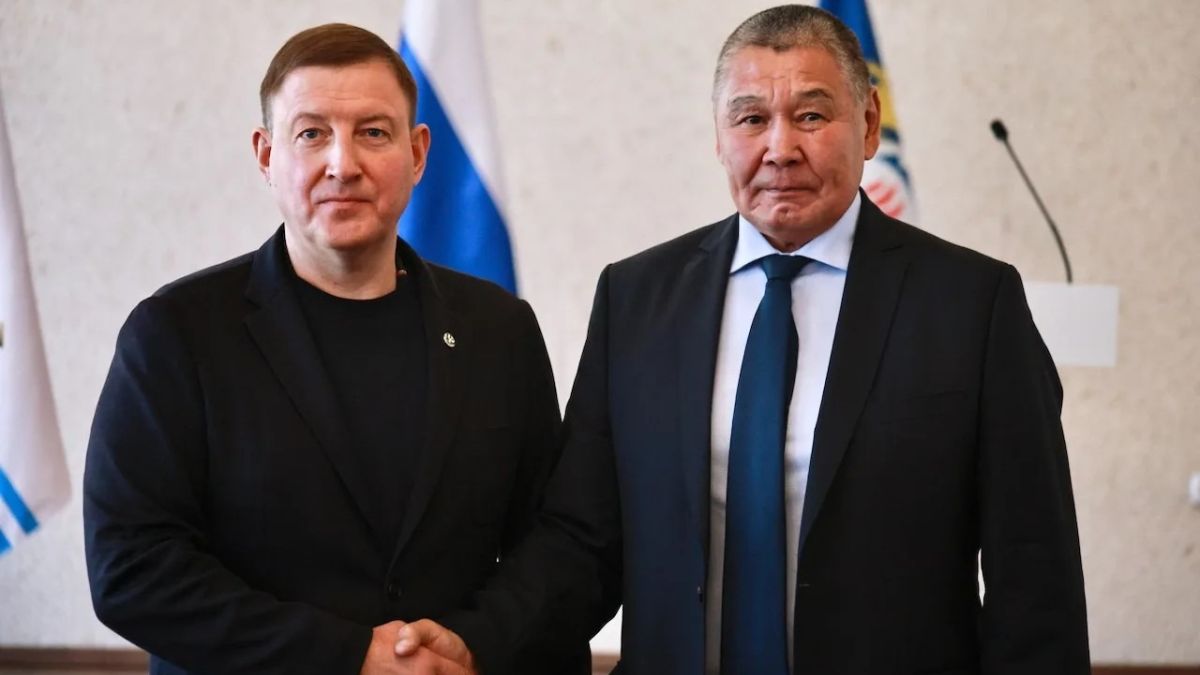 Андрей Турчак и Эдуард Текенов