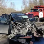 Водитель чудом выжил в жестком лобовом ДТП в Бийске