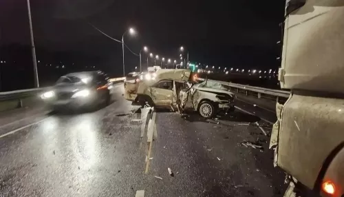 Водитель из Барнаула погиб в ДТП с грузовиком и автобусом по пути в Новосибирск. Фото