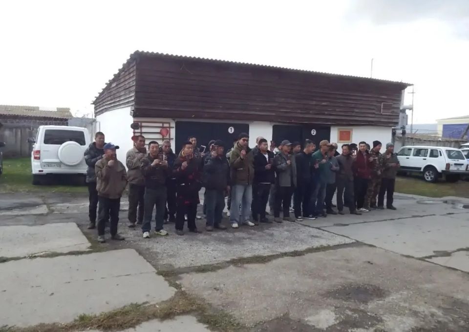 Задержанные иностранцы