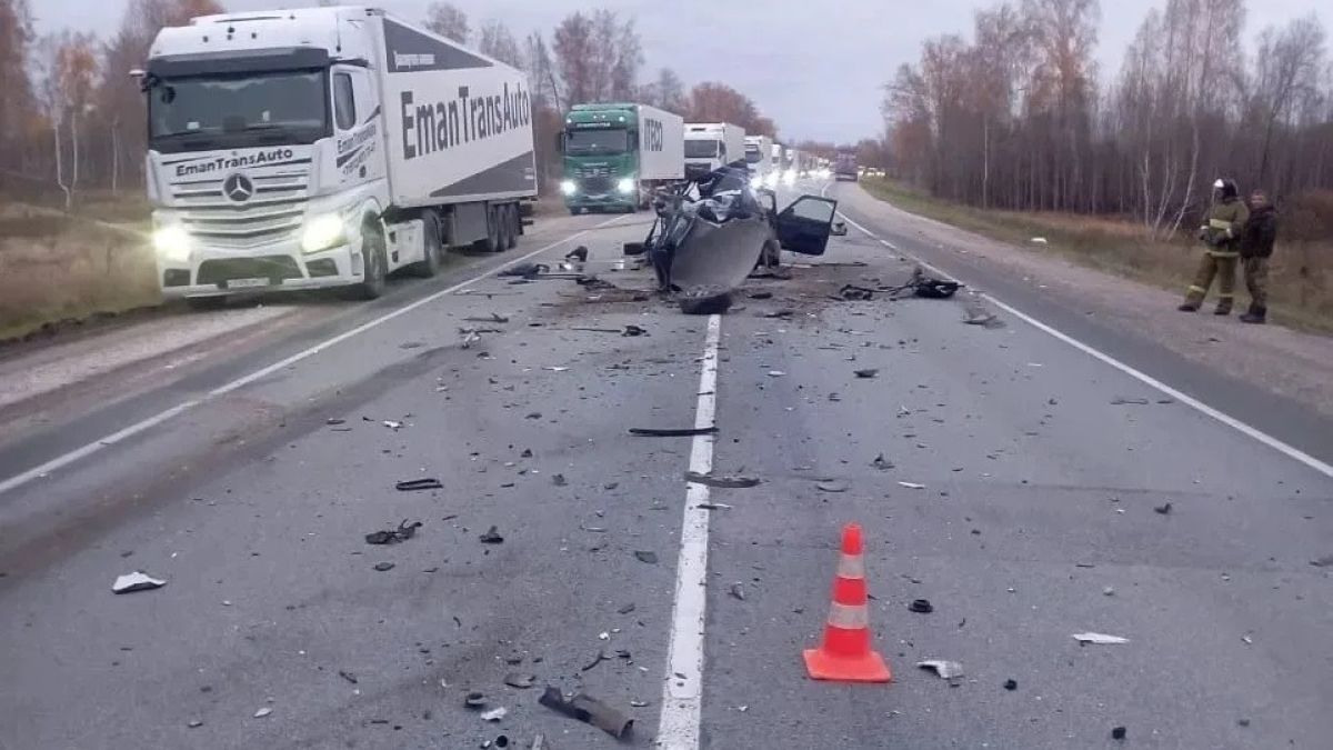Авария произошла в Убинском районе