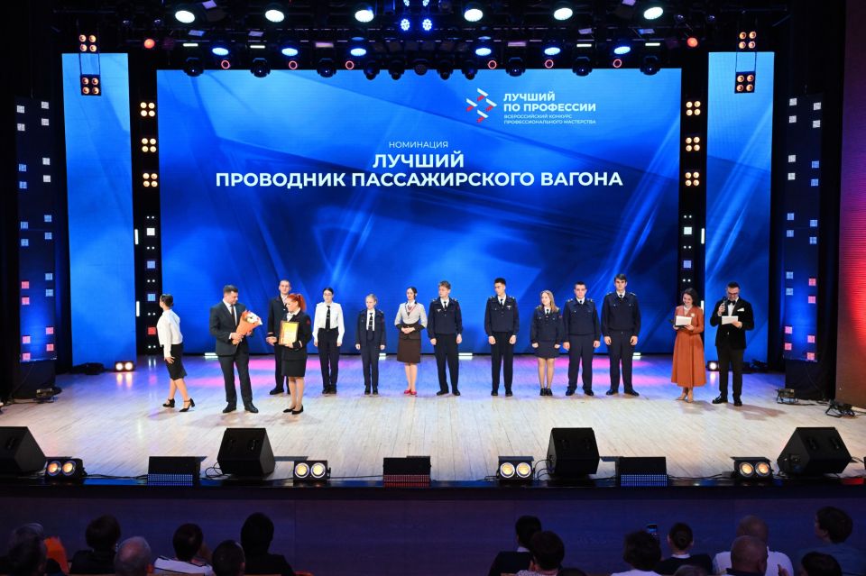 Награждение победителей и призеров конкурса "Лучший по профессии"